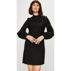 Trendyol - Sukienka. Szare sukienki damskie Trendyol, z elastanu, casualowe, z długim rękawem. Za 119.90 zł.