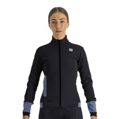 Kurtka rowerowa damska Sportful Super. Czarne kurtki damskie SPORTFUL, xl, bez wzorów, bez kaptura, rowerowe. Za 409.99 zł.
