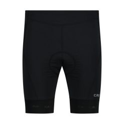 Spodenki rowerowe z wkładką CMP Zone. Czarne krótkie spodenki sportowe męskie CMP, xl, bez wzorów, rowerowe. Za 156.99 zł.