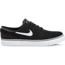Nike czarne Stefan Janoski Gs 021. Czarne trampki i tenisówki damskie Nike, bez wzorów, z gumy, bez zapięcia. W wyprzedaży za 259.00 zł.
