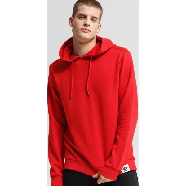 Umbro Bluza Z Kapturem Bagrat , czerwony, rozmiar M. Czerwone bluzy męskie Umbro, l, bez wzorów, z bawełny, z kapturem. W wyprzedaży za 79.99 zł.