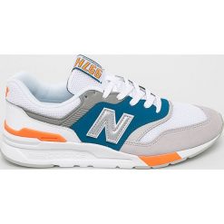 New Balance - Buty CM997HCP. Szare buty sportowe męskie New Balance, z materiału, bez zapięcia. W wyprzedaży za 329.90 zł.