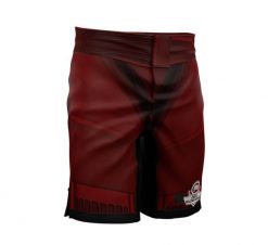 Szorty treningowe spodenki do ćwiczeń Cyborg DBX Bushido. Czerwone krótkie spodenki sportowe męskie DBX BUSHIDO, s, bez wzorów, z materiału, na fitness i siłownię. Za 169.99 zł.
