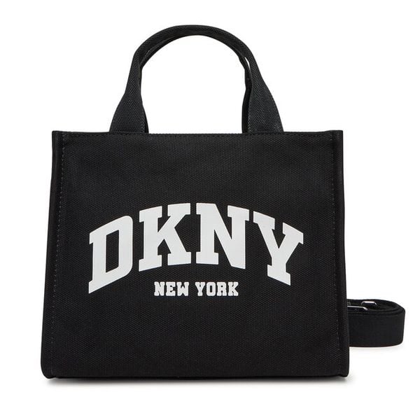 Torebka DKNY. Czarne torebki do ręki damskie DKNY, bez wzorów, klasyczne, bez dodatków. Za 294.99 zł.