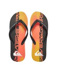 Quiksilver Japonki AQYL101430 Czarny. Czarne klapki męskie Quiksilver, z syntetyku. Za 59.99 zł.