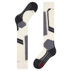 Podkolanówki damskie Falke SK4. Białe skarpety damskie Falke, bez wzorów, z wełny. Za 222.00 zł.