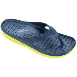 Klapki basenowe Aquafeel "Livingston". Niebieskie klapki damskie Aquafeel, bez wzorów, bez obcasa. Za 139.99 zł.