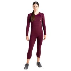 Legginsy Damskie In The Zone II Panel 3/4. Fioletowe legginsy damskie Dare 2b, xs, bez wzorów, z materiału. Za 149.99 zł.