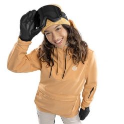 Kurtka narciarsko-snowboardowa W3-W Neuquén. Żółte kurtki snowboardowe damskie SIROKO, xs, bez wzorów, z softshellu, bez kaptura, narciarskie. Za 676.00 zł.