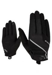 Rękawiczki rowerowe ZIENER MTB Clyo Touch Long Gel. Czarne rękawiczki męskie Ziener, na lato, bez wzorów, z elastanu, sportowe. Za 148.95 zł.