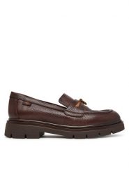 Hispanitas Loafersy New York HI265188 C002 Brązowy ciemny. Brązowe mokasyny damskie Hispanitas, ze skóry. Za 649.99 zł.