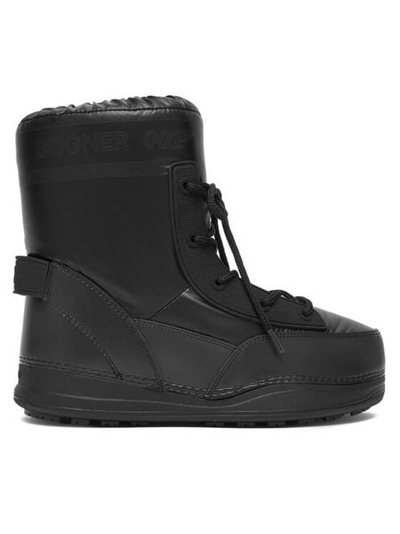 Bogner Śniegowce La Plagne X Bond 007 32547094 Czarny. Czarne śniegowce i trapery damskie Bogner, ze skóry. Za 1,999.00 zł.