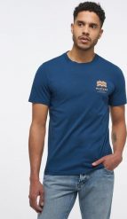 Mustang Mustang męska koszulka t-shirt ALEX C PRINT 1013804-5230 M. T-shirty męskie Mustang, m, bez wzorów, bez kołnierzyka. Za 89.99 zł.