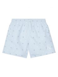 Calvin Klein Swimwear Szorty kąpielowe KV0KV00062 Niebieski Regular Fit. Niebieskie kąpielówki dla chłopców Calvin Klein Swimwear, bez wzorów, z syntetyku. Za 209.99 zł.