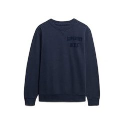 Bluza z okrągłym dekoltem w kolorze ton w ton Superdry Vintage Athletic. Niebieskie bluzy męskie Superdry., m, bez wzorów, bez kaptura. Za 349.55 zł.