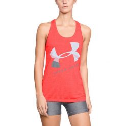 Under Armour Koszulka damska Tech Graphic Twist Tank pomarańczowa r. S (1309896-819). Bluzki damskie Under Armour. Za 83.00 zł.