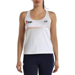 T-shirt Straps Bullpadel Funi Woman. Białe t-shirty damskie bullpadel, xs, bez wzorów, z materiału, sportowe, bez kołnierzyka. Za 238.05 zł.