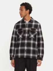 Hugo Koszula Enalu 50520104 Czarny Oversize. Czarne koszule męskie Hugo, m, bez wzorów, z bawełny, bez kołnierzyka, bez ramiączek. Za 359.99 zł.