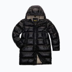Płaszcz męski Blauer USA Aldrich. Czarne płaszcze męskie Blauer, l, bez wzorów, z materiału, bez kaptura. Za 2,199.00 zł.