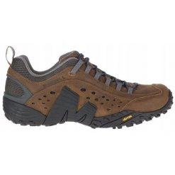 Buty trekkingowe dla mężczyzn Merrell Intercept J598633. Brązowe trekkingi męskie Merrell, trekkingowe. Za 539.00 zł.