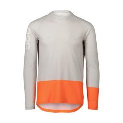 Bluza rowerowa męska POC MTB Pure L/S Jersey. Brązowe bluzy męskie POC, l, bez wzorów, z jersey, bez kaptura, rowerowe. W wyprzedaży za 271.05 zł.