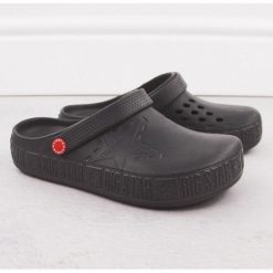 Chodaki Klapki Męskie Big Star II175007 Szare. Szare klapki męskie retro. Za 167.62 zł.