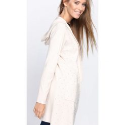 Beżowy Kardigan Silver Moon. Brązowe kardigany damskie Born2be. Za 89.99 zł.