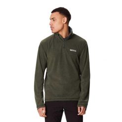 Bluza Polarowa z suwakiem Męska Thompson. Zielone bluzy męskie Regatta, l, bez wzorów, z materiału, bez kaptura. Za 92.99 zł.