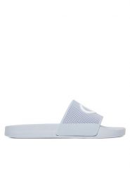 Champion Klapki SAMOA CORE S11626-BS012 Niebieski. Niebieskie klapki damskie Champion, bez wzorów, z syntetyku, bez obcasa. Za 79.99 zł.