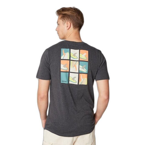 T-shirt męski Protest PRTOALO. Czarne koszulki sportowe męskie Protest, na lato, m, bez wzorów, z bawełny, bez kołnierzyka. Za 99.90 zł.