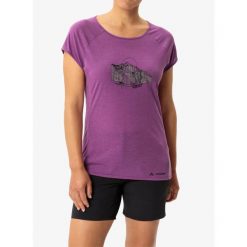 Koszulka szybkoschnąca damska Vaude Tekoa T-Shirt II. Żółte koszulki sportowe damskie Vaude, bez wzorów, bez kołnierzyka, bez ramiączek. Za 130.99 zł.
