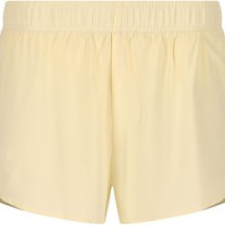 Szorty damskie Athlecia Lundvik. Żółte szorty sportowe damskie Whistler, s, bez wzorów, z materiału, eleganckie, do biegania. Za 159.00 zł.