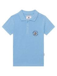 Beverly Hills Polo Club Polo P-SS26B-P42560 Niebieski Regular Fit. Niebieskie t-shirty dla chłopców Beverly Hills Polo Club, bez wzorów, z bawełny, bez ramiączek. Za 209.99 zł.