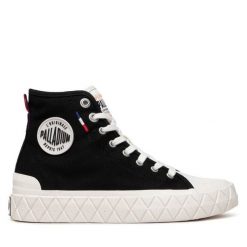 Trampki Palladium. Białe trampki i tenisówki damskie Palladium, bez wzorów, bez zapięcia. Za 449.99 zł.