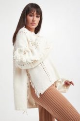 Sweter damski wełniany TWINSET. Swetry damskie Twinset Milano, m, bez wzorów, z wełny, bez kołnierzyka, bez ramiączek, bez kaptura. Za 1,079.00 zł.