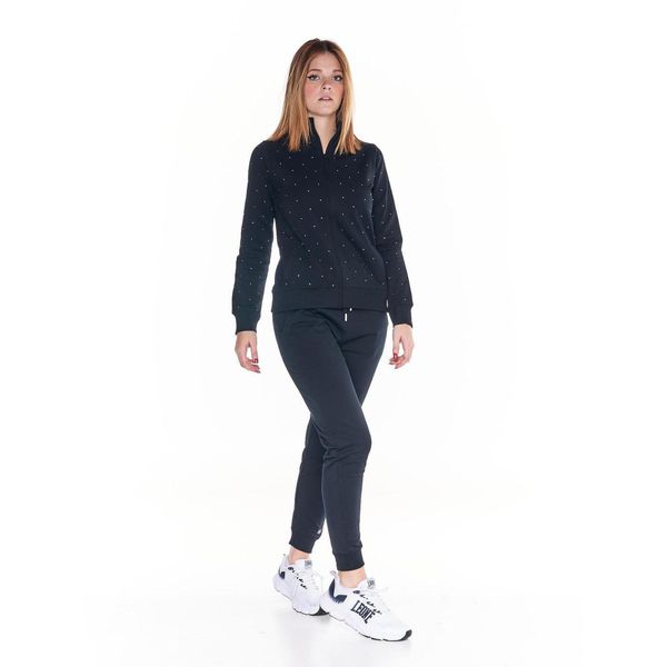 Damski dres w kropki Greysongrey. Czarne obuwie sportowe damskie LEONE 1947 APPAREL, bez wzorów, z dresówki, na fitness i siłownię. W wyprzedaży za 279.50 zł.