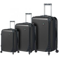 Mia Toro Zestaw Walizek m1021/3, Black. Walizki damskie marki American Tourister. Za 1,555.00 zł.