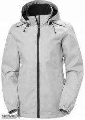 Women's jacket HELLY HANSEN Manchester 2.0 Shell Jacket, light gray S. Szare kurtki damskie Helly Hansen, s, bez wzorów, bez kaptura. Za 599.00 zł.