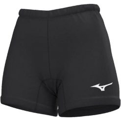 Szorty damskie Mizuno TRAD VB Wos. Czarne szorty sportowe damskie Mizuno, l, bez wzorów, z materiału, eleganckie, na fitness i siłownię. Za 142.00 zł.