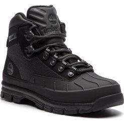 Trapery TIMBERLAND - Euro Hiker Shell Jacquard TB0A1Q9I Czarny. Czarne śniegowce i trapery męskie Timberland, z materiału. W wyprzedaży za 429.00 zł.