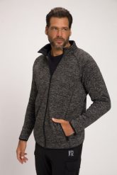 Męska Bluza rozpinana z dzianiny i polaru. Niebieskie bluzy męskie JAY-PI, l, bez wzorów, z dzianiny, bez kaptura. Za 279.99 zł.