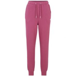 Spodnie damskie Fila Buetzow. Czerwone spodnie dresowe damskie Fila, m, bez wzorów, z dresówki. Za 255.96 zł.