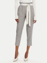 Rinascimento Spodnie materiałowe CFC0122382003 Szary Regular Fit. Szare spodnie materiałowe damskie Rinascimento, m, bez wzorów, z materiału. Za 199.99 zł.