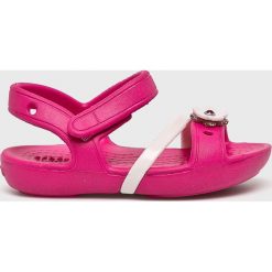 Crocs - Sandały dziecięce. Sandały dziewczęce marki Crocs. Za 129.90 zł.