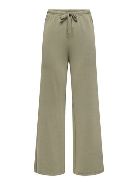 ONLY Spodnie dresowe Maya 15361169 Zielony Regular Fit. Zielone spodnie dresowe damskie Only, l, bez wzorów, z dresówki. Za 119.99 zł.