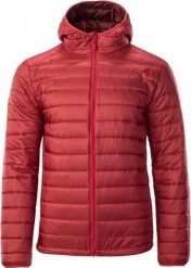 Kurtka męska Hi-Tec Carson czerwona r. XL. Czerwone kurtki męskie Hi-tec, m, bez wzorów, bez kaptura. Za 194.34 zł.