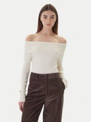 Kontatto Sweter 3M0813C Écru Regular Fit. Swetry damskie Kontatto, m, bez wzorów, z syntetyku, bez kołnierzyka, bez ramiączek, bez kaptura. Za 269.99 zł.