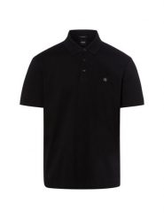 BOSS koszulka polo - Parris Mężczyźni Bawełna (100%) czarny, S. Czarne koszulki polo męskie Boss, m, bez wzorów, z bawełny, bez kołnierzyka, bez ramiączek. Za 429.95 zł.