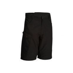 Szorty na rower MTB 300 czarne. Krótkie spodenki sportowe męskie marki ROCKRIDER. Za 49.99 zł.