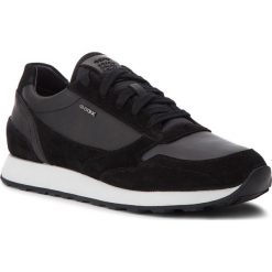 Sneakersy GEOX - U Vincit A U845VA 022ME C9999 Black. Czarne półbuty na co dzień męskie Geox, z materiału, eleganckie, bez zapięcia. W wyprzedaży za 329.00 zł.